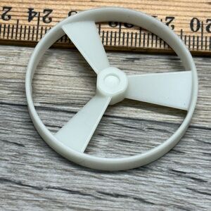 Lego Bionicle  Rhotuka Spinner Propeller White Replacement Piece Part